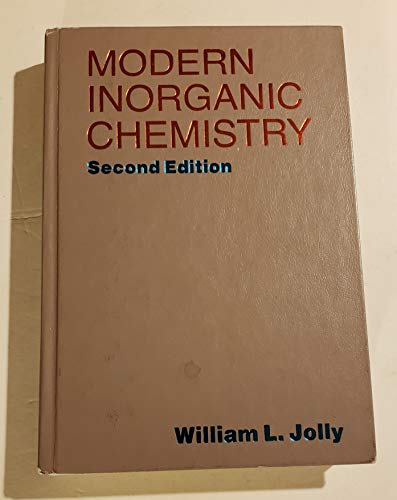 Book cover for Modern Inorganic Chemistry