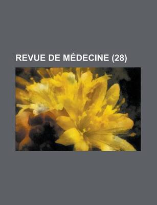 Book cover for Revue de M Decine (28 )