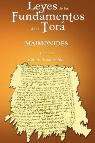 Cover of Leyes de Los Fundamentos de La Tora