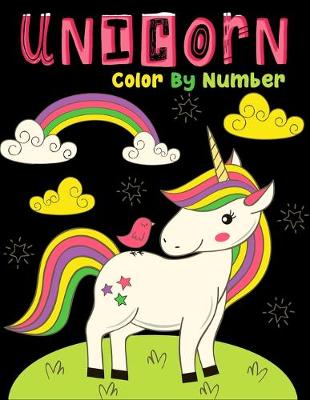 Book cover for Unicorn Color By Number