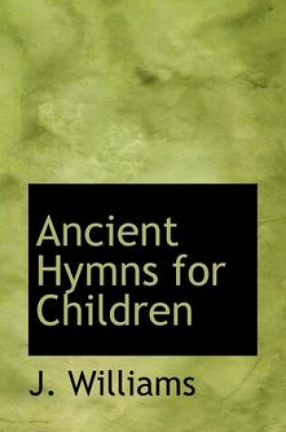 Cover of Ancient Hymns for Children