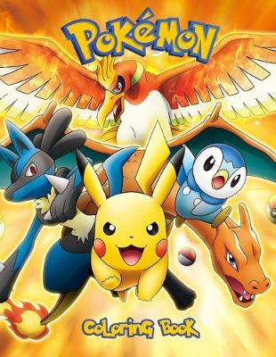 Book cover for Pokemon Coloring Book