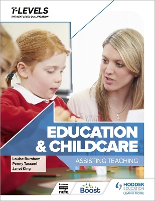 Book cover for Education and Childcare T Level: Assisting Teaching