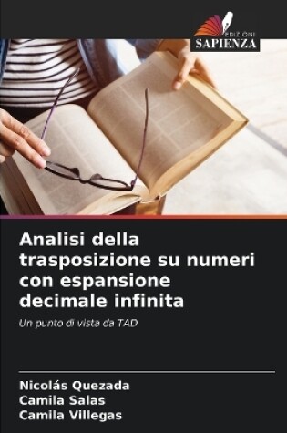 Cover of Analisi della trasposizione su numeri con espansione decimale infinita