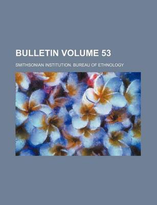 Book cover for Bulletin Volume 53