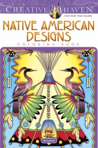 Cover of Creative Haven Native American Designs Coloring Book