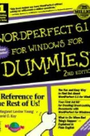 Cover of WordPerfect 6.1 for Windows For Dummies