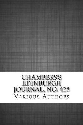 Book cover for Chambers's Edinburgh Journal, No. 428