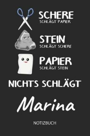 Cover of Nichts schlagt - Marina - Notizbuch