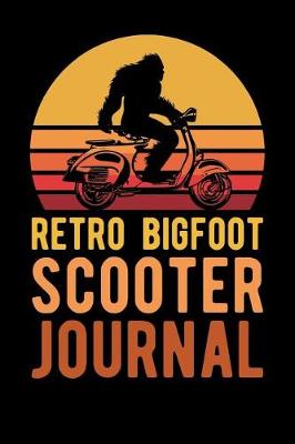 Book cover for Retro Bigfoot Scooter Journal