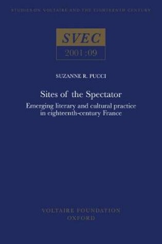 Cover of Sites of the Spectator