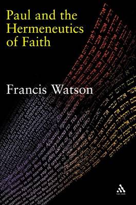 Book cover for Paul and the Hermeneutics of Faith