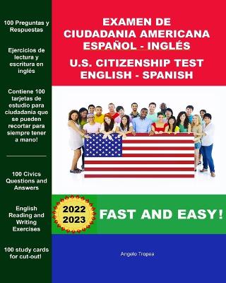 Book cover for Examen de Ciudadania Americana Espanol y Ingles