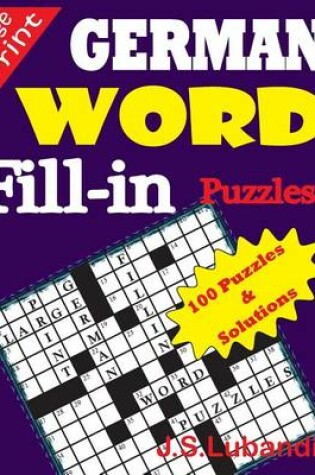 Cover of GERMAN Word Fill-in Puzzles