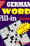 Book cover for GERMAN Word Fill-in Puzzles