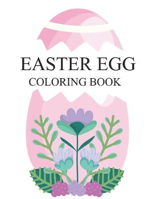 Book cover for Easter Egg Coloring Book