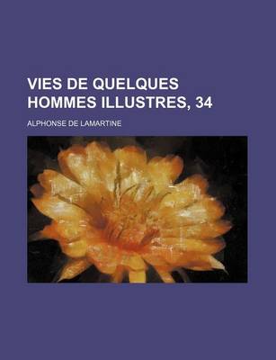 Book cover for Vies de Quelques Hommes Illustres, 34