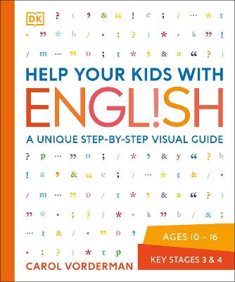 Book cover for Help Your Kids with English, Ages 10-16 (Key Stages 3-4)
