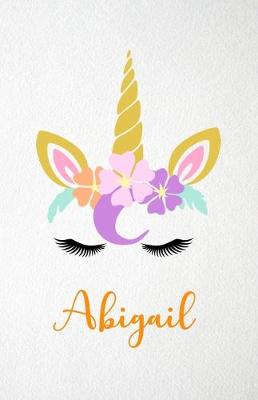 Book cover for Abigail A5 Lined Notebook 110 Pages