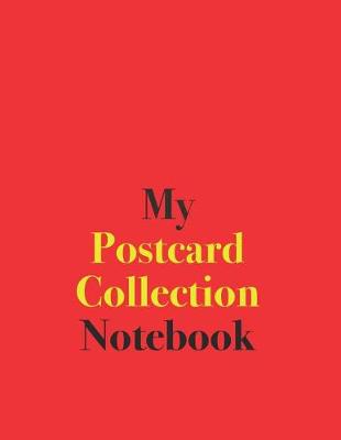 Book cover for My Postcard Collection Notebook