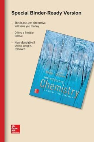 Cover of Loose Leaf for Introductory Chemistry: An Atoms First Approach