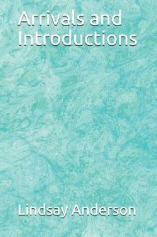 Cover of Arrivals and Introductions