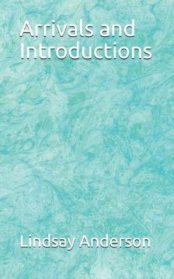 Book cover for Arrivals and Introductions