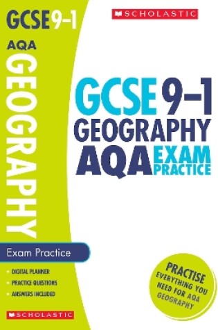Cover of Geography Exam Practice Book for AQA