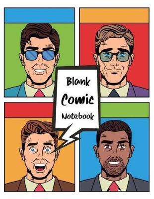 Book cover for Blank Comic Notebook