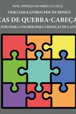 Cover of Livro para colorir para crianças de 2 anos (ças de quebra-cabeças)