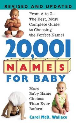 Book cover for 20,001 Names for Baby From A to Z - The Best, Most Complete Baby Name Book