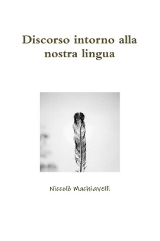 Cover of Discorso intorno alla nostra lingua