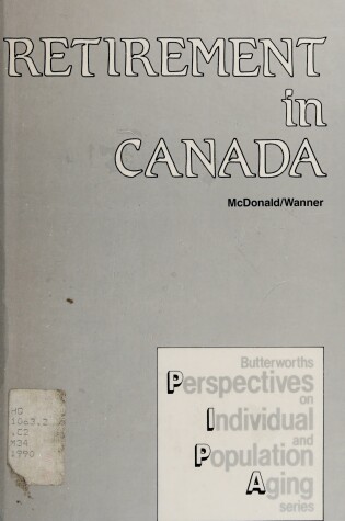 Cover of Retirement in Canada