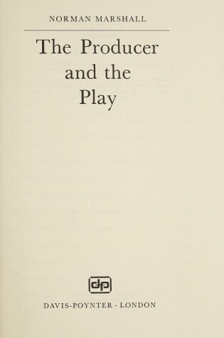 Cover of Producer and the Play