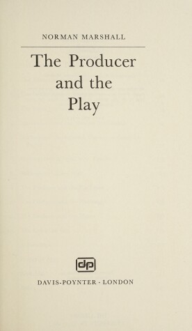 Book cover for Producer and the Play