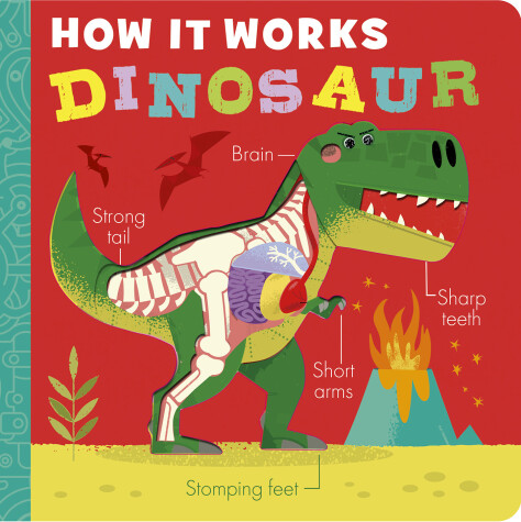 Book cover for How It Works: Dinosaur