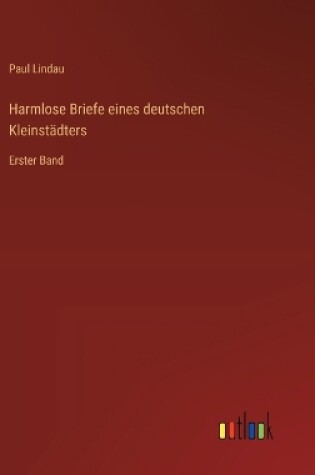 Cover of Harmlose Briefe eines deutschen Kleinstädters