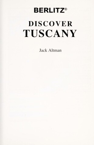 Book cover for Discover Tuscany