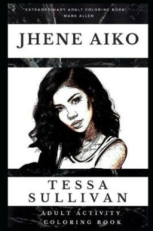 Cover of Jhene Aiko Adult Activity Coloring Book