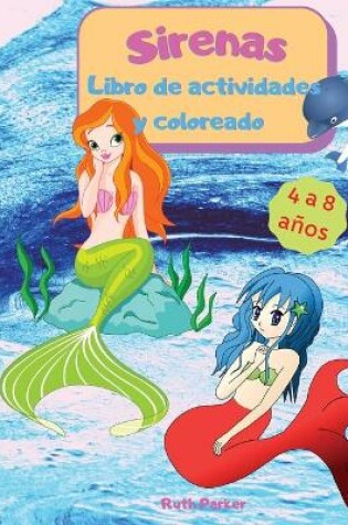 Cover of Sirenas - Libro de actividades y coloreado