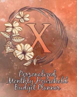 Book cover for X