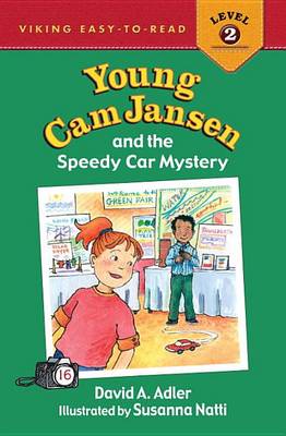 Book cover for Young Cam Jansen and the Speedy Car Mystery