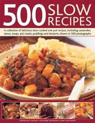 Book cover for 500 Slow Recipes