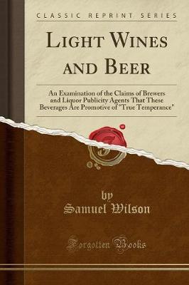 Book cover for Light Wines and Beer