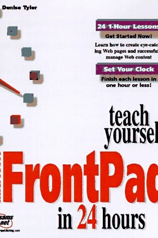 Cover of Teach Yourself Microsoft Frontpad in 24 Hours