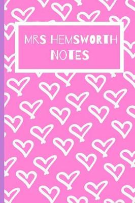 Book cover for Mrs Hemsworth Notes