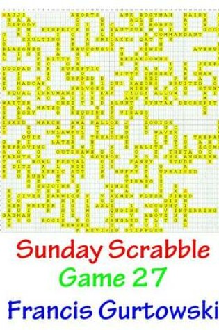 Cover of Sunday Scrabble Game 27