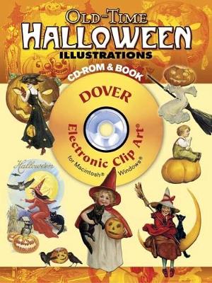 Cover of Old-Time Halloween Illustrations