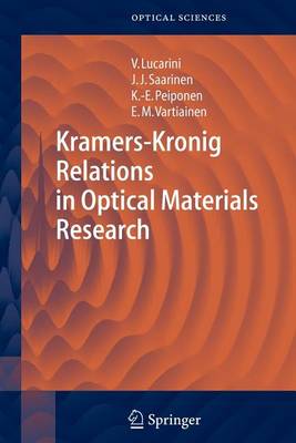 Book cover for Kramers-Kronig Relations in Optical Materials Research