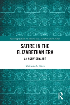 Cover of Satire in the Elizabethan Era